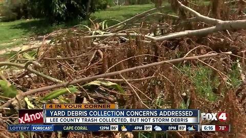 Lee County addresses Hurricane Irma debris pick up