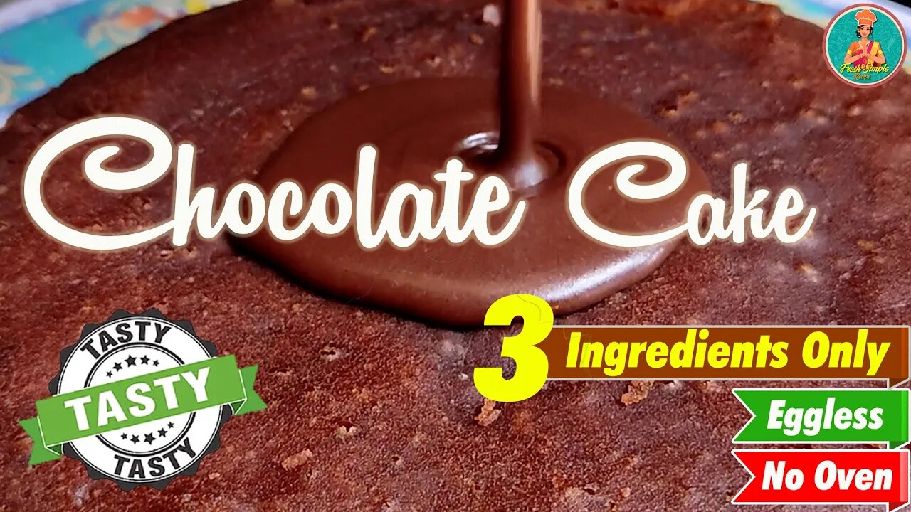 No Oven Chocolate Biscuit Cake Recipe | Bina Oven ke Cake kaise banaye #chocolatebiscuitcake