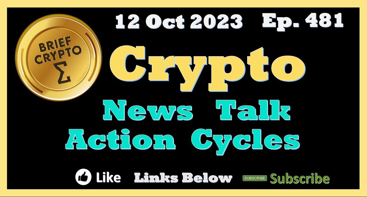 CRYPTO NEWS - BEST BRIEF CRYPTO VIDEO News Talk Action Cycles Bitcoin Price Charts