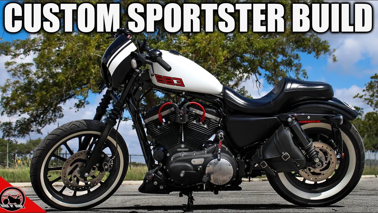 Custom Sportster Build - Harley Davidson Iron 883