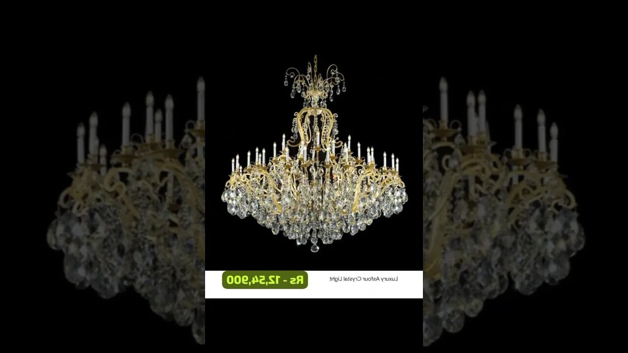 Luxury Beautiful Crystal Chandelier #Luxurychandelier