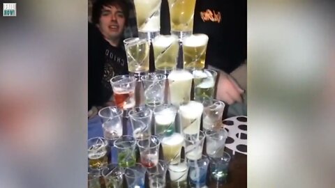 Drinks fell off