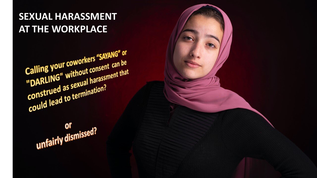 SEXUAL HARASSMENT AT THE WORKPLACE