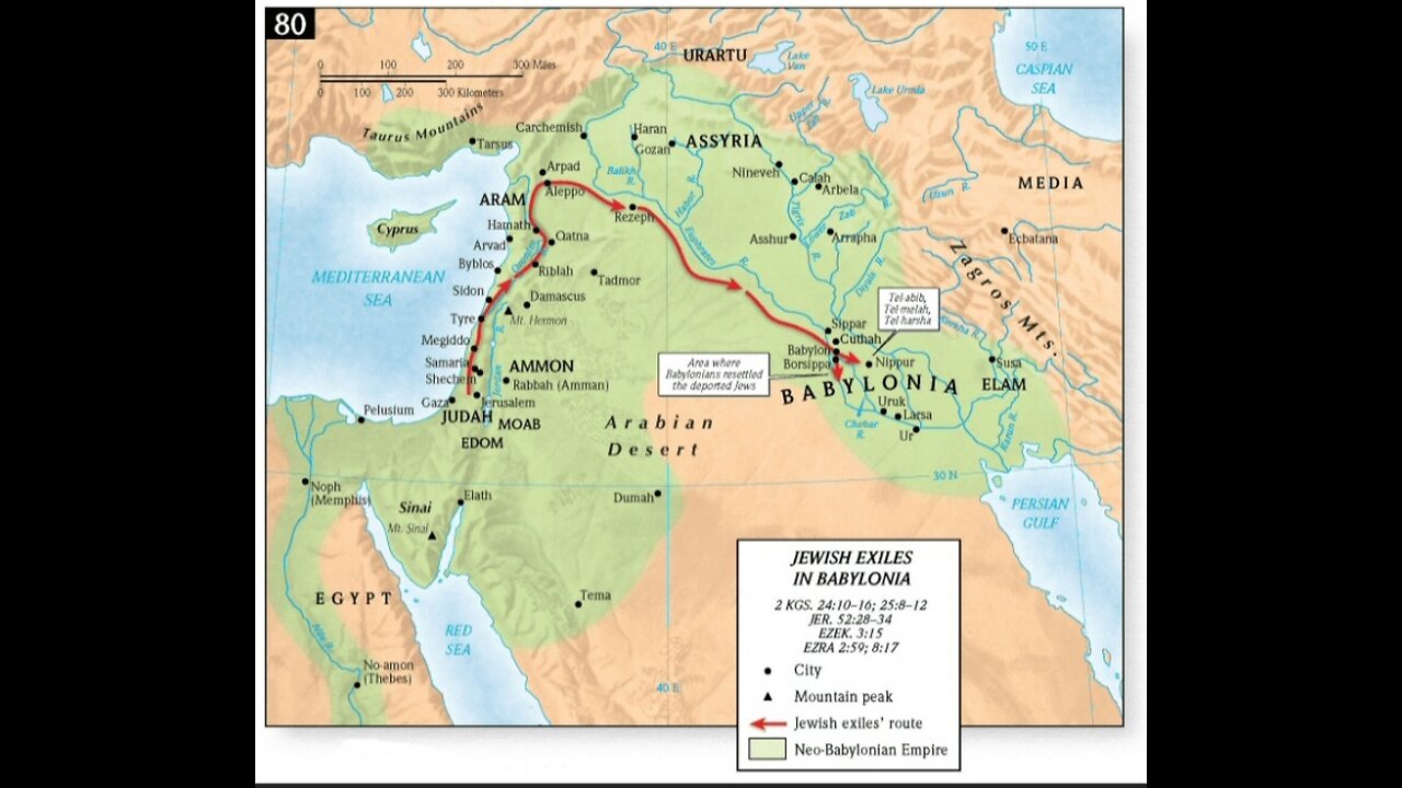 The Chaldeans take Jerusalem