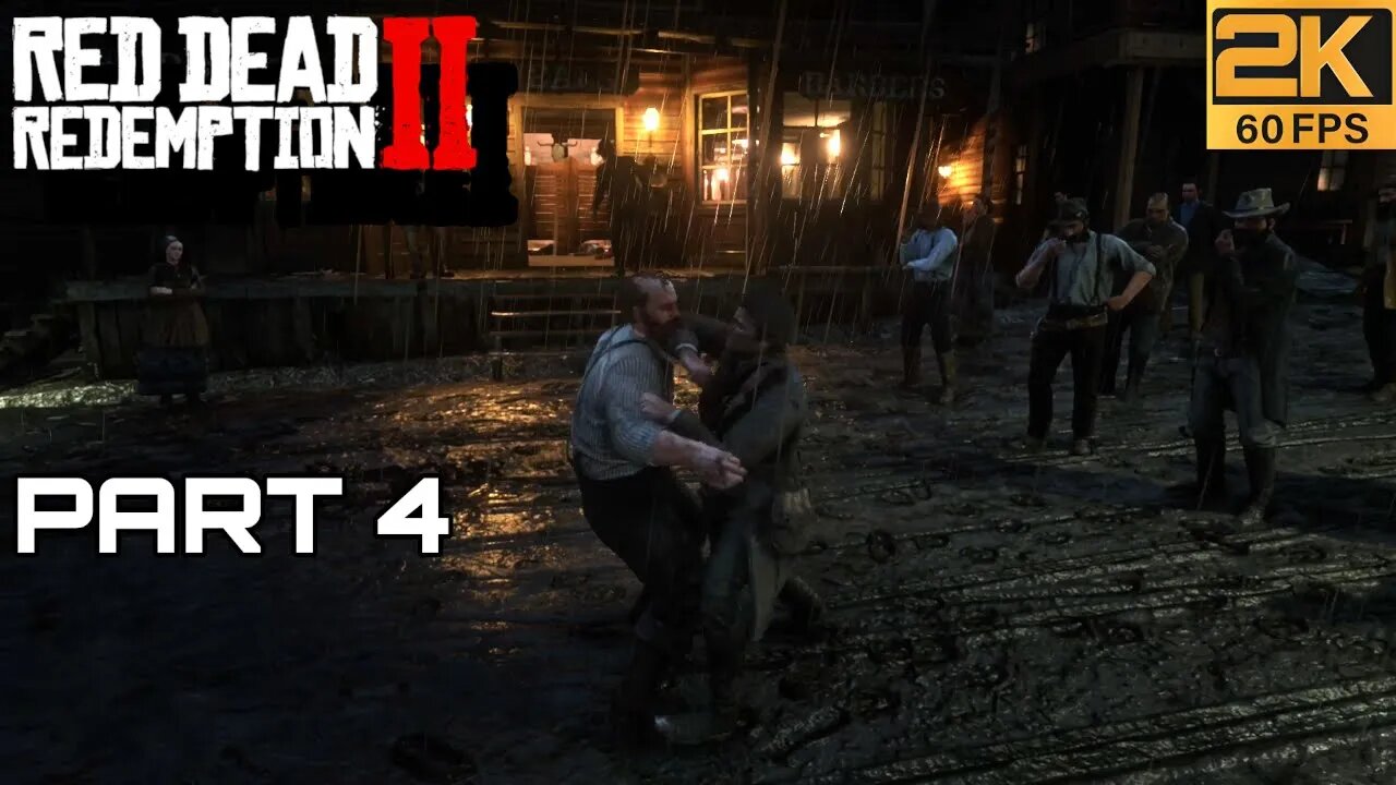 Redd Dead RedemptionⅡPart 4 PC Gameplay ﴾2K-60FPS﴿-No Commentary