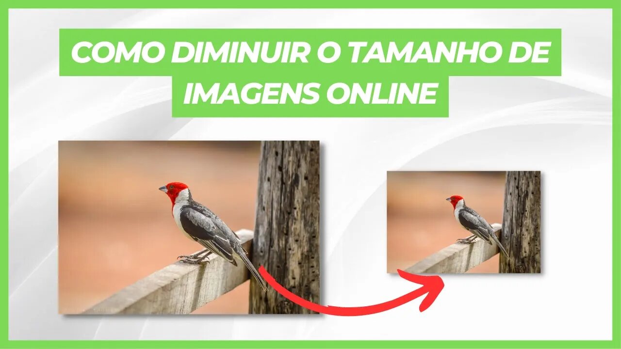 COMO DIMINUIR O TAMANHO DE IMAGENS ONLINE