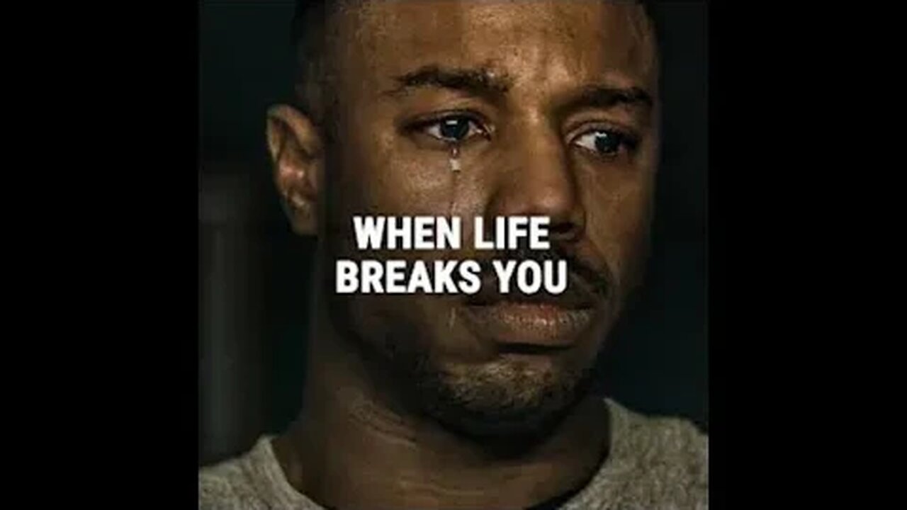 When life break you #motivationspeech #motivationdaily