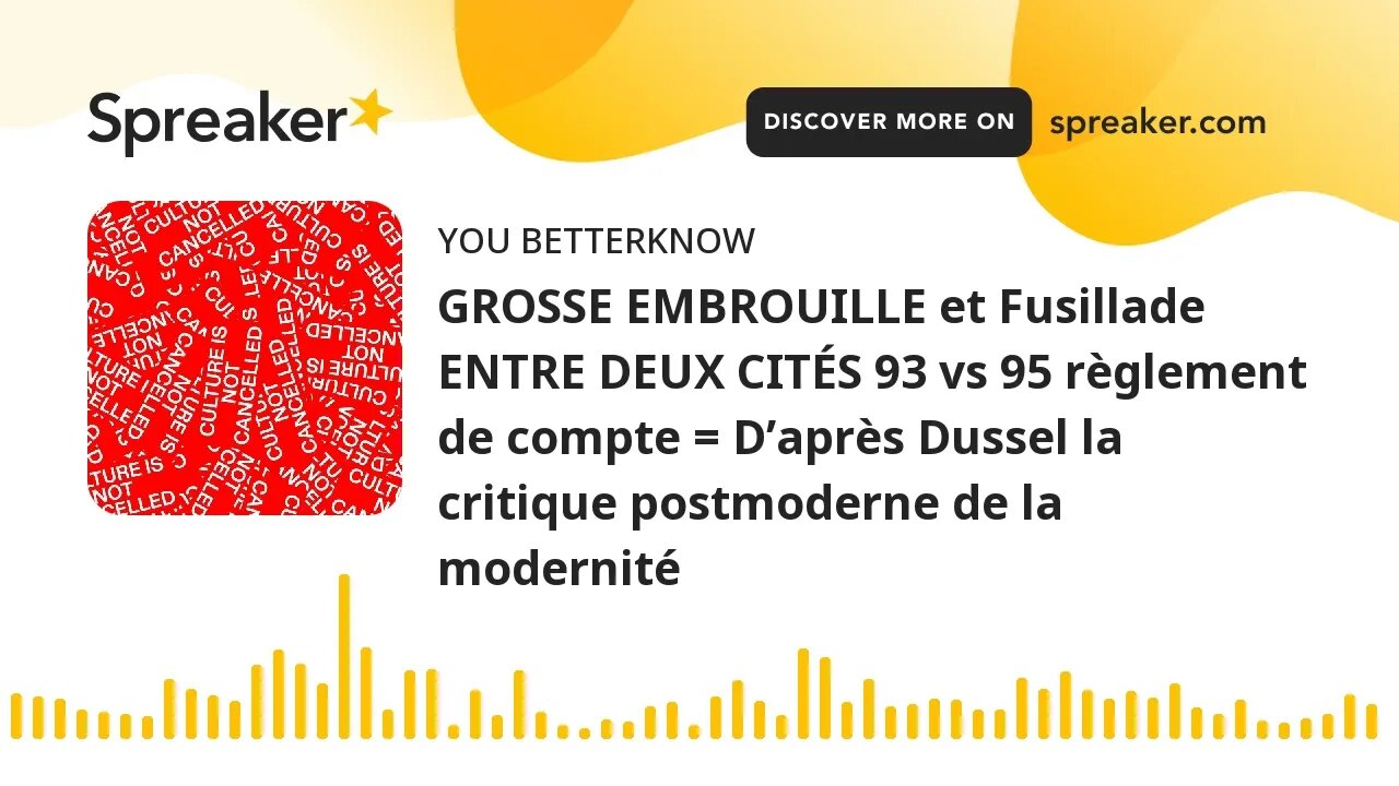 GROSSE EMBROUILLE et Fusillade ENTRE DEUX CITÉS 93 vs 95 règlement de compte = D’après Dussel la cri