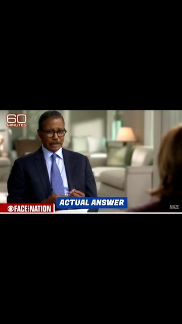 60 Minutes EDITED OUT Kamala’s Word Salad Answer