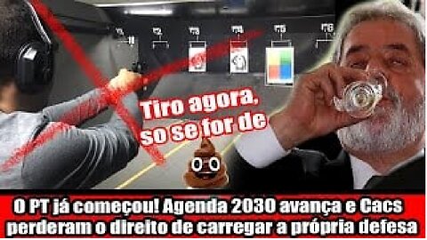 O PT já começou! Agenda 2030 avança e Cacs perderam o direito de carregar a própria defesa