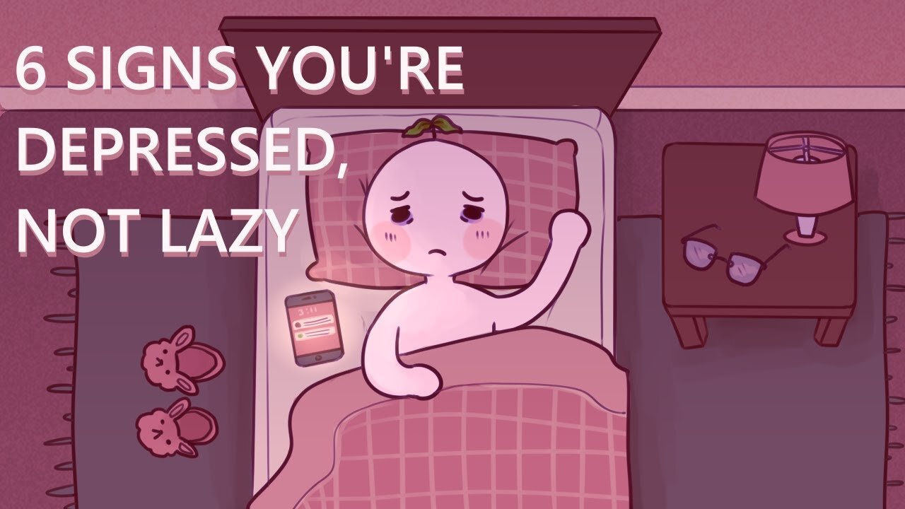 6 Signs You're Depressed, Not Lazy