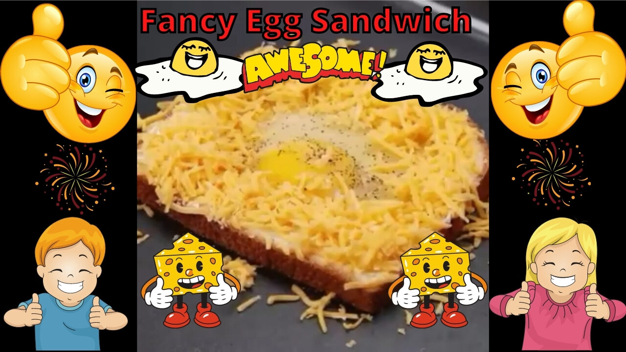 Fancy Egg Sandwich Idea - This Is Easy and Delicious!