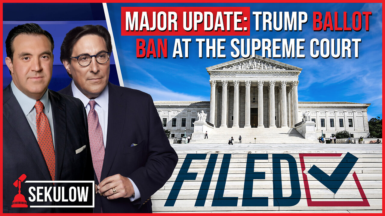 MAJOR UPDATE: Trump BALLOT BAN at the Supreme Court