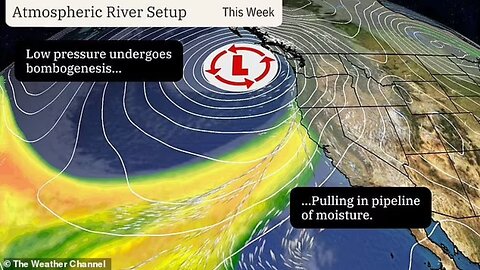 "Catastrophic Bomb Cyclone Strikes West Coast"