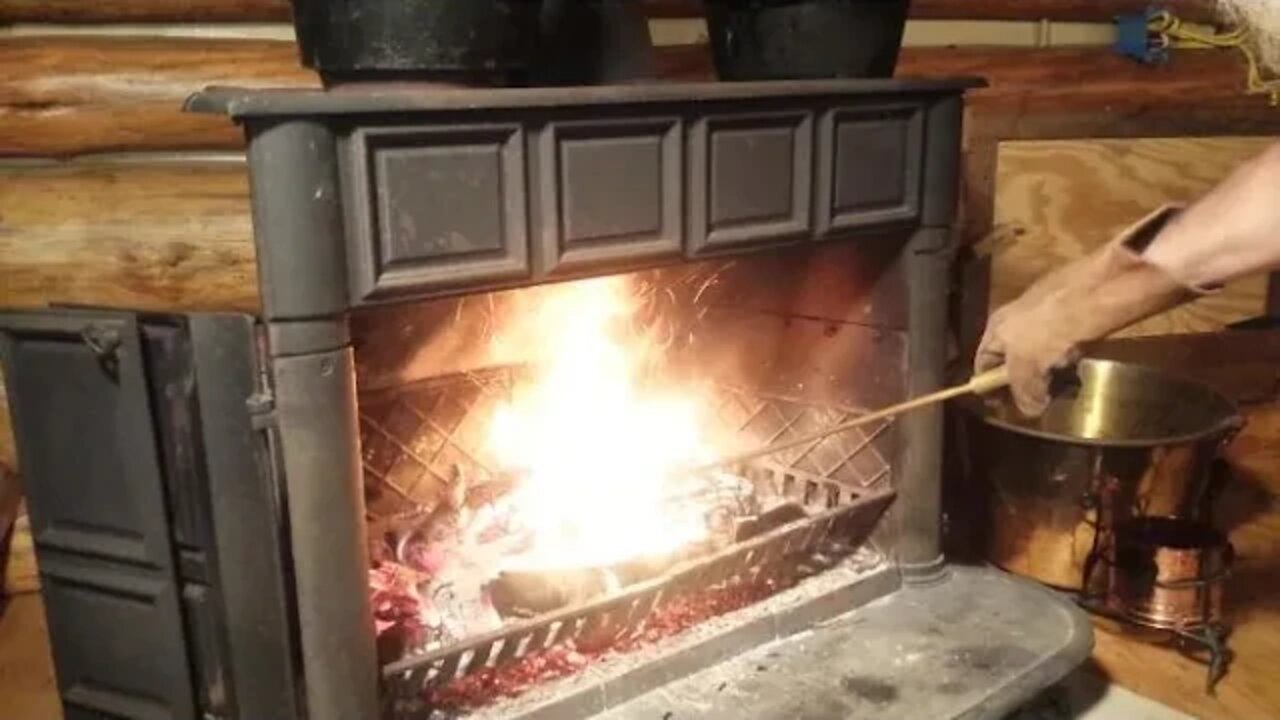 Fish Fry on the Ben Franklin Stove