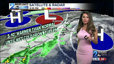 Sabrina Fein Weather Forecast February 16