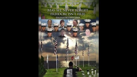 🇺🇸"FREEDOM ISN'T FREE MEMORIAL DAY 2022 AFGHANISTAN WITHDRAWAL TRIBUTE"🇺🇸