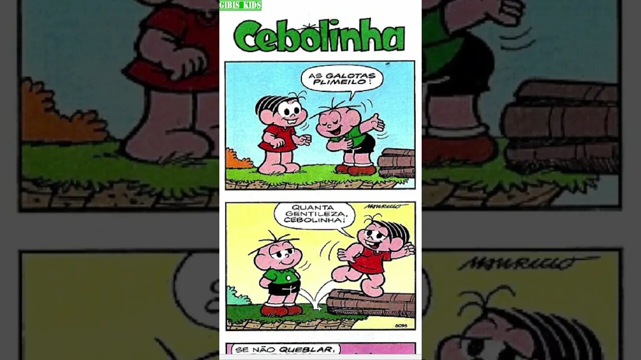 Cebolinha [Pause o Vídeo Caso Não Consiga Ler]