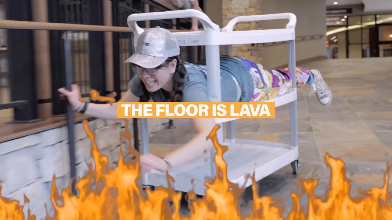 The Floor is Lava with Tess and Pastor Barrett