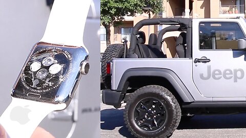 Apple Watch vs. Jeep - Run Over, Durability Test
