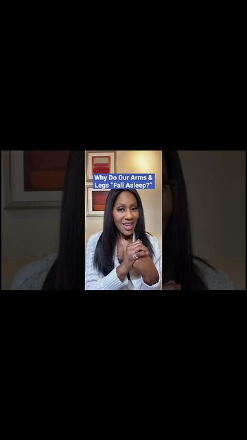 Why Do Our Arms & Legs “Fall Asleep?” 💤 #shorts