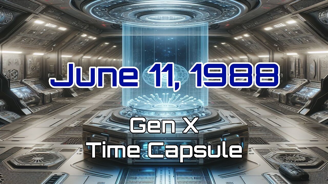 June 11th 1988 Gen X Time Capsule