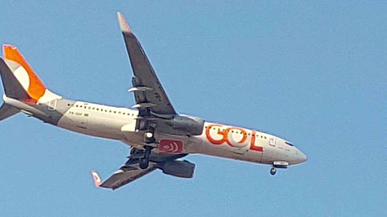 Boeing 737-800 PR-GGP coming from Salvador to Fortaleza