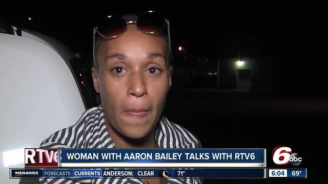 Woman inside car with Aaron Bailey during officer-involved shooting speaks out