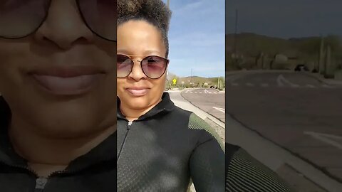 Sunday Meditation Walk💫🙏🏽🧘🏽‍♀️🚶🏾‍♀️ #youtubeshorts #fitover50 #meditation #selfcare #selflovecoach