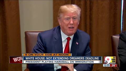 White House not extending Dreamers deadline