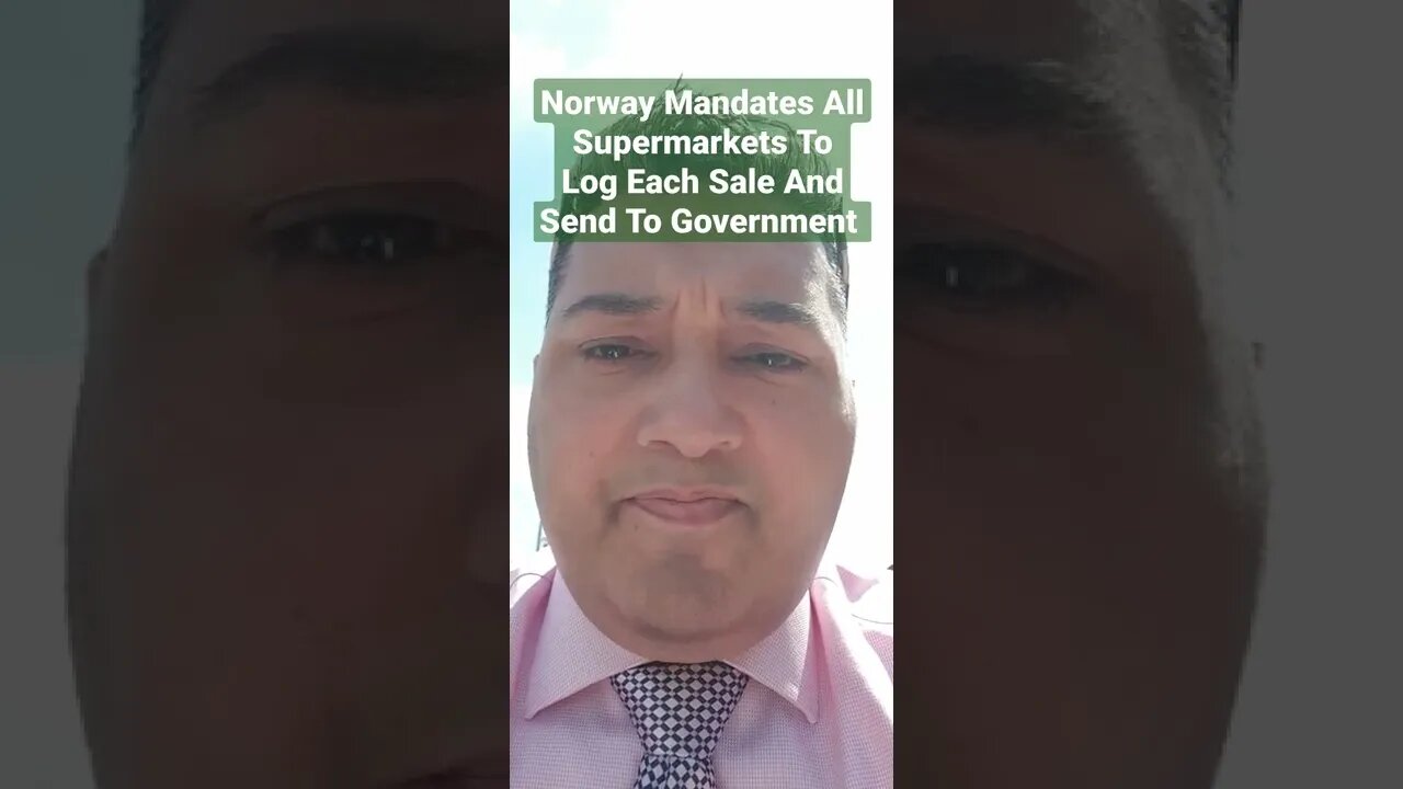 #Norway #Mandates All #Supermarkets #Log #Sale And Send To #Government t.me/IndependentNewsMediaChat