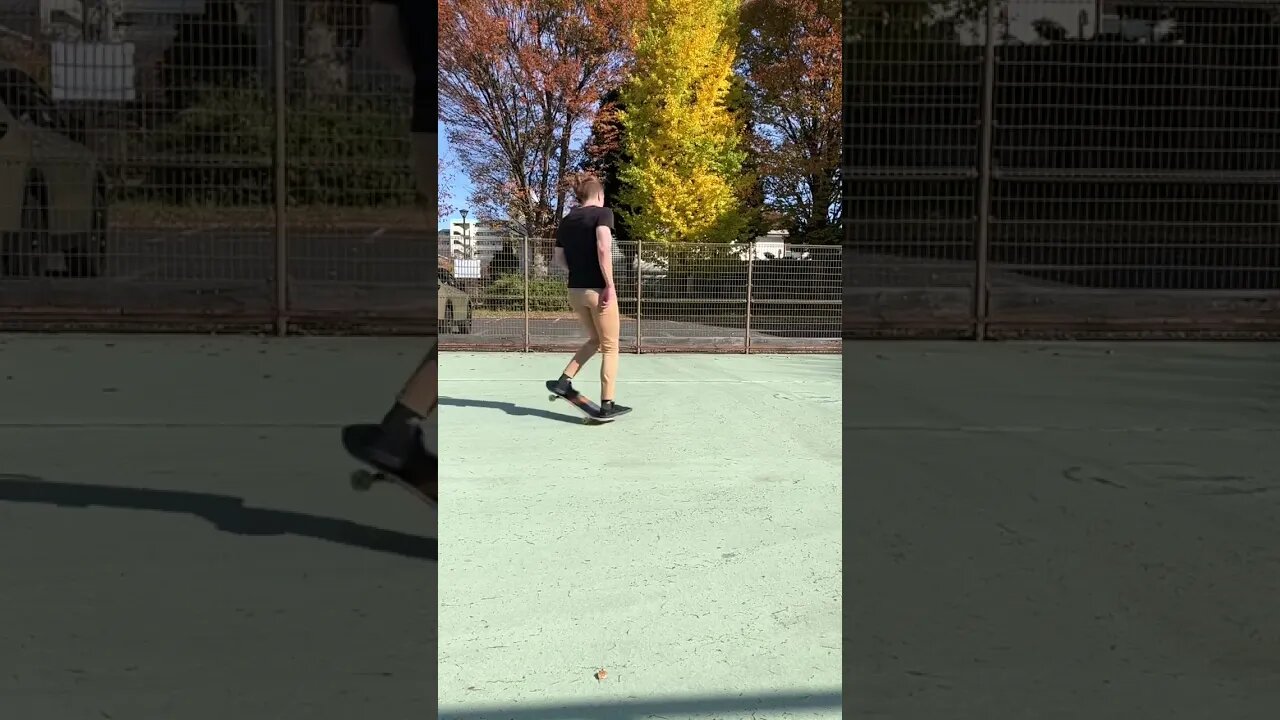 Freestyle Skateboard Trick: 1-foot 360 to 2-foot 360