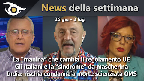 News della settimana (26 giu - 2 lug)