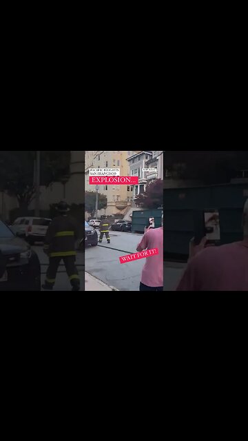 An explosion in San Francisco left windows broken and a Tesla damaged Saturday.