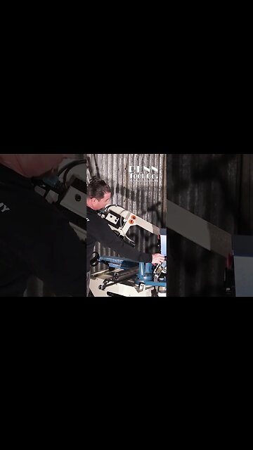 Using a Band Saw with Hydraulic descent