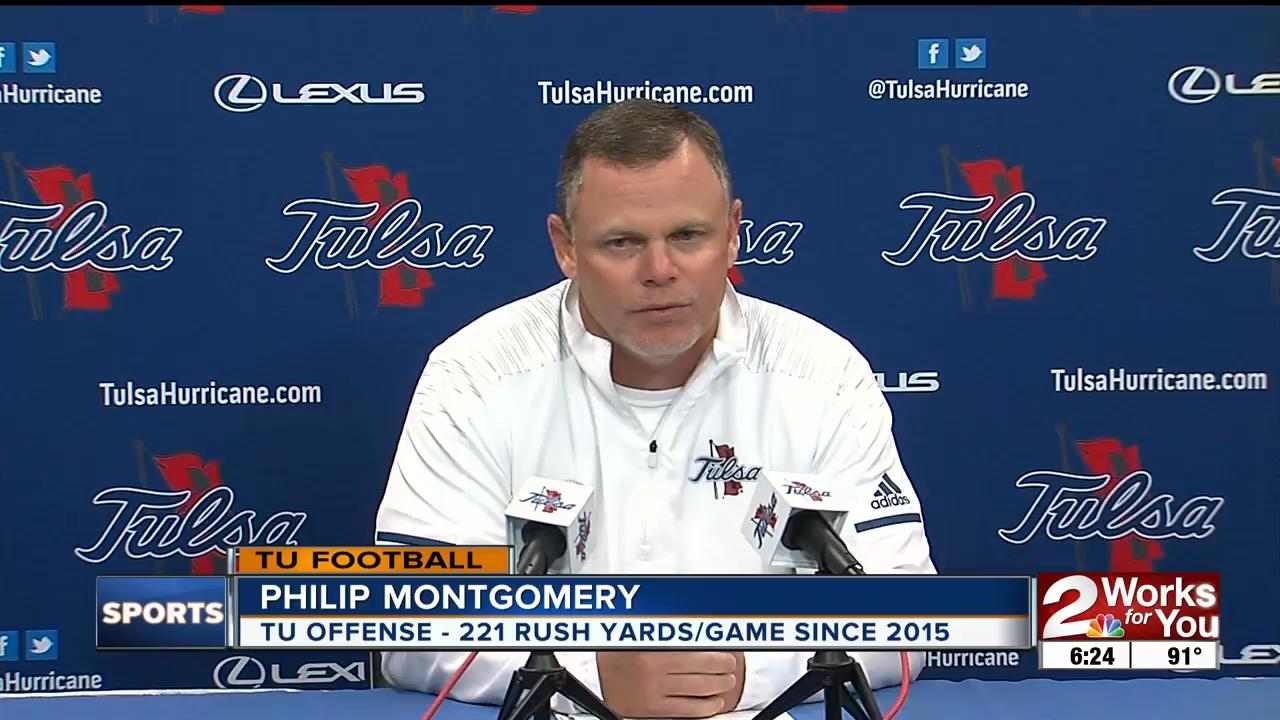 Philip Montgomery Talks TU Run Game