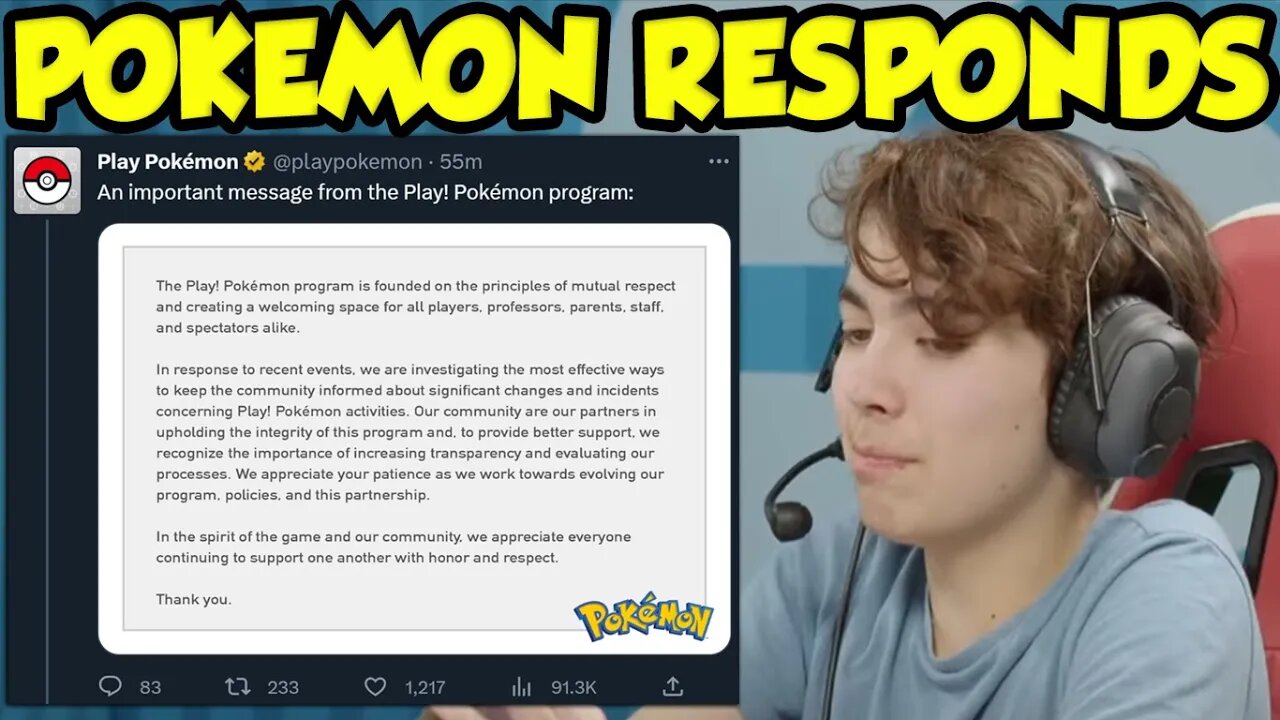 THE POKEMON COMPANY RESPONDS TO MAKANI's DISQUIALIFICATION!