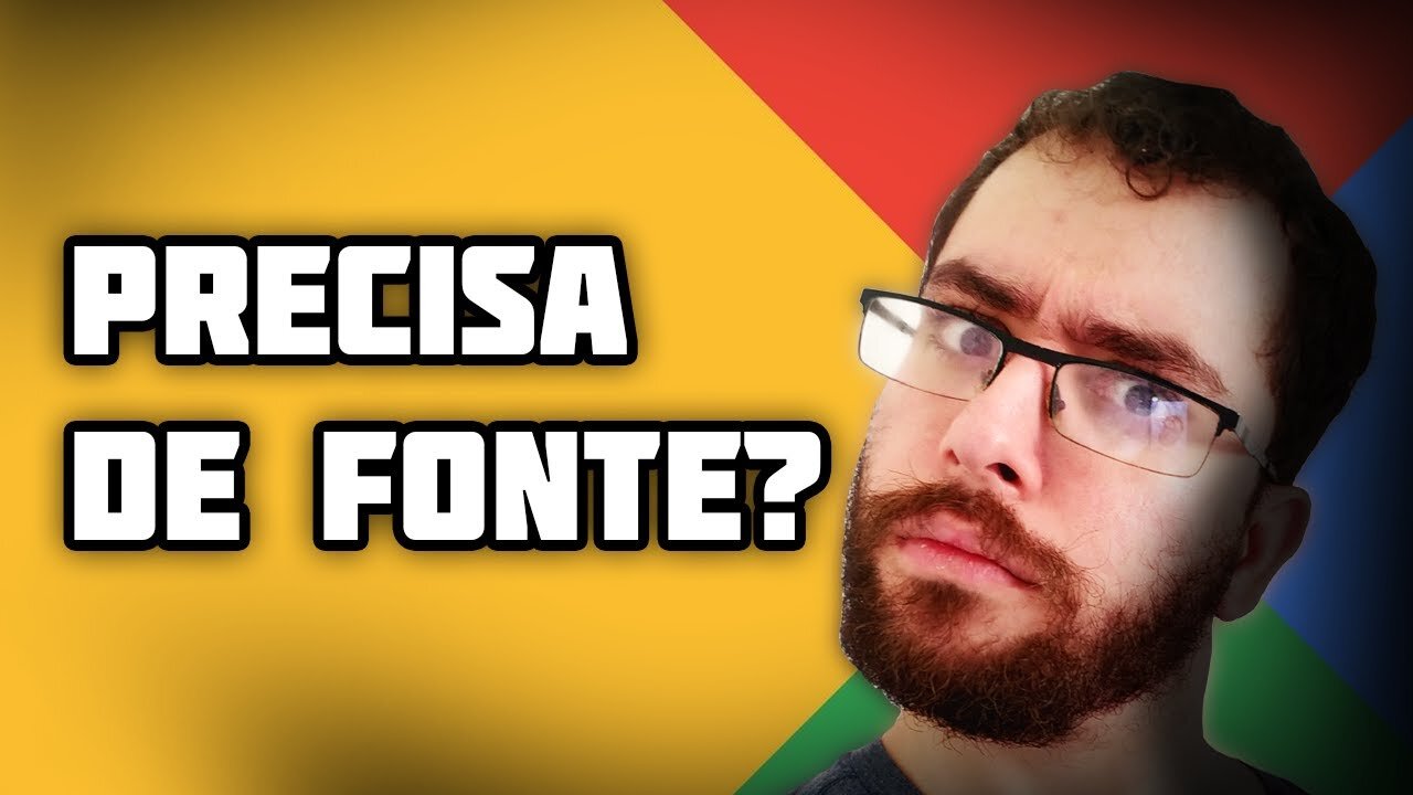 Por que uma INFORMAÇÃO PRECISA DE FONTE DE PESQUISA?