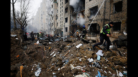 Several Russian strikes early Friday on Kyiv with ballistic missiles