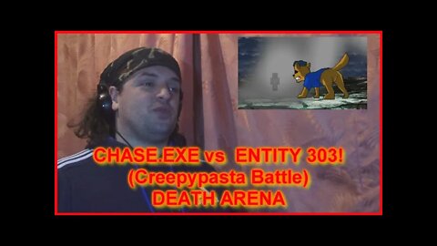 Reaction: CHASE.EXE vs ENTITY 303! (Creepypasta Battle) DEATH ARENA