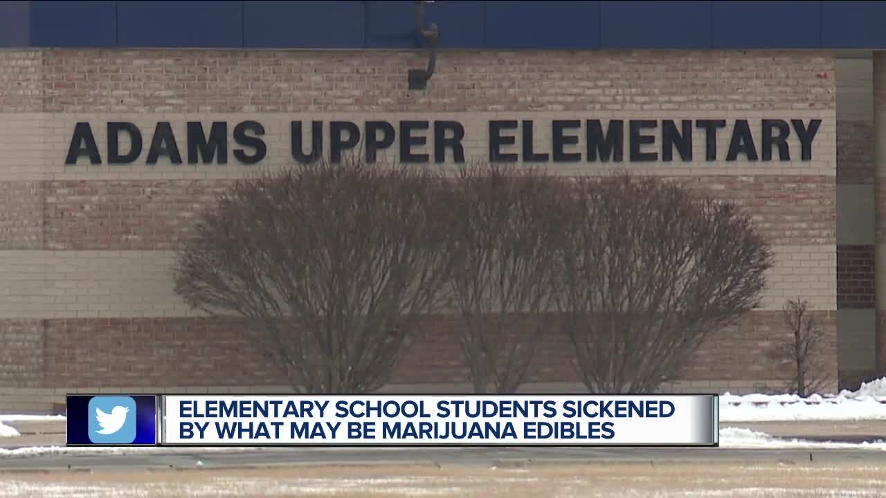 Children become sick at school after allegedly eating marijuana edibles