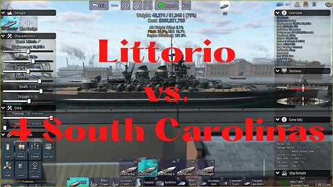 Littorio vs. 4 South Carolinas