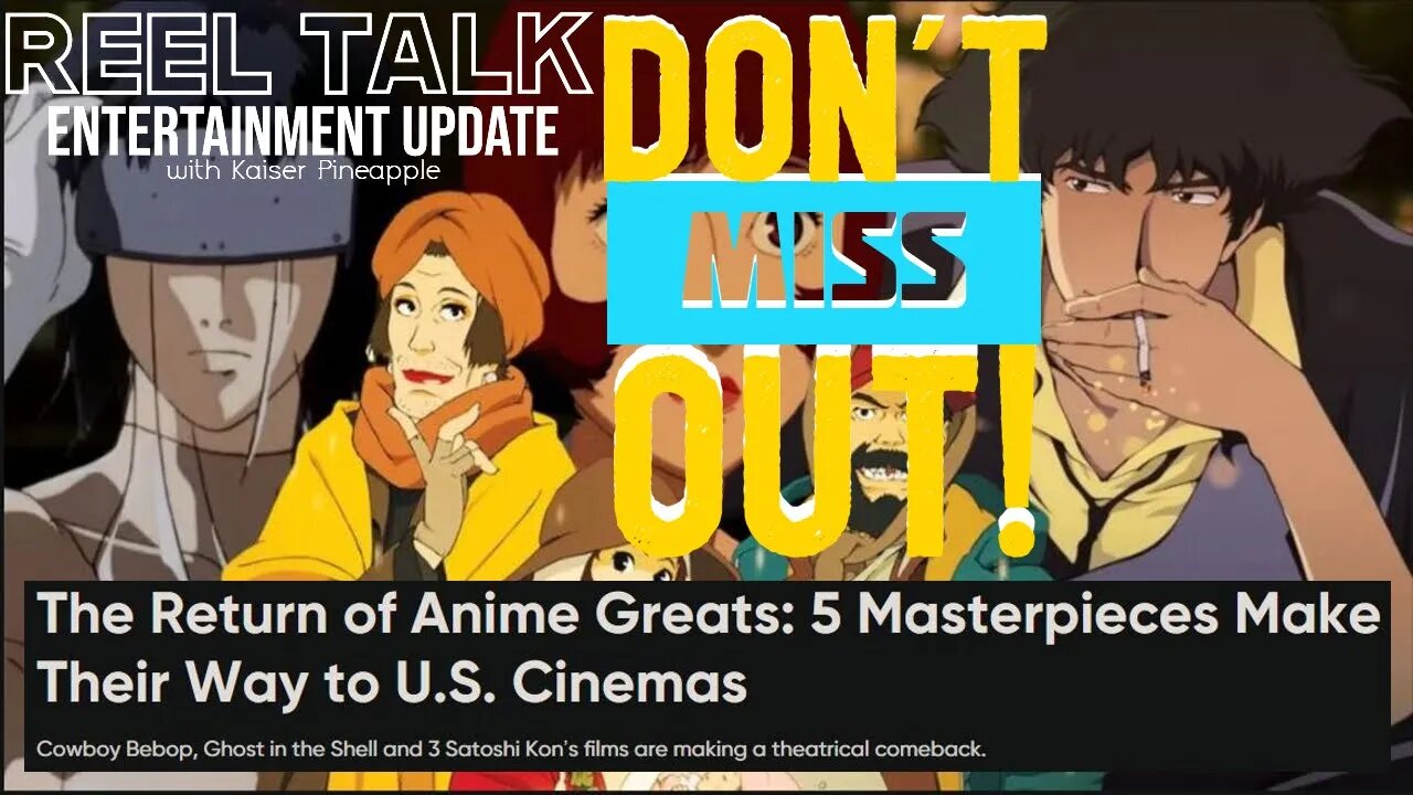 5 Classic Anime Films Getting Theatrical Release in USA!