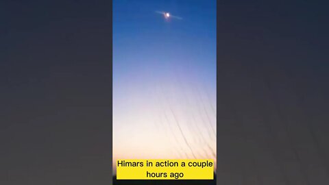 HIMARS Launching In Ukraine Tonight