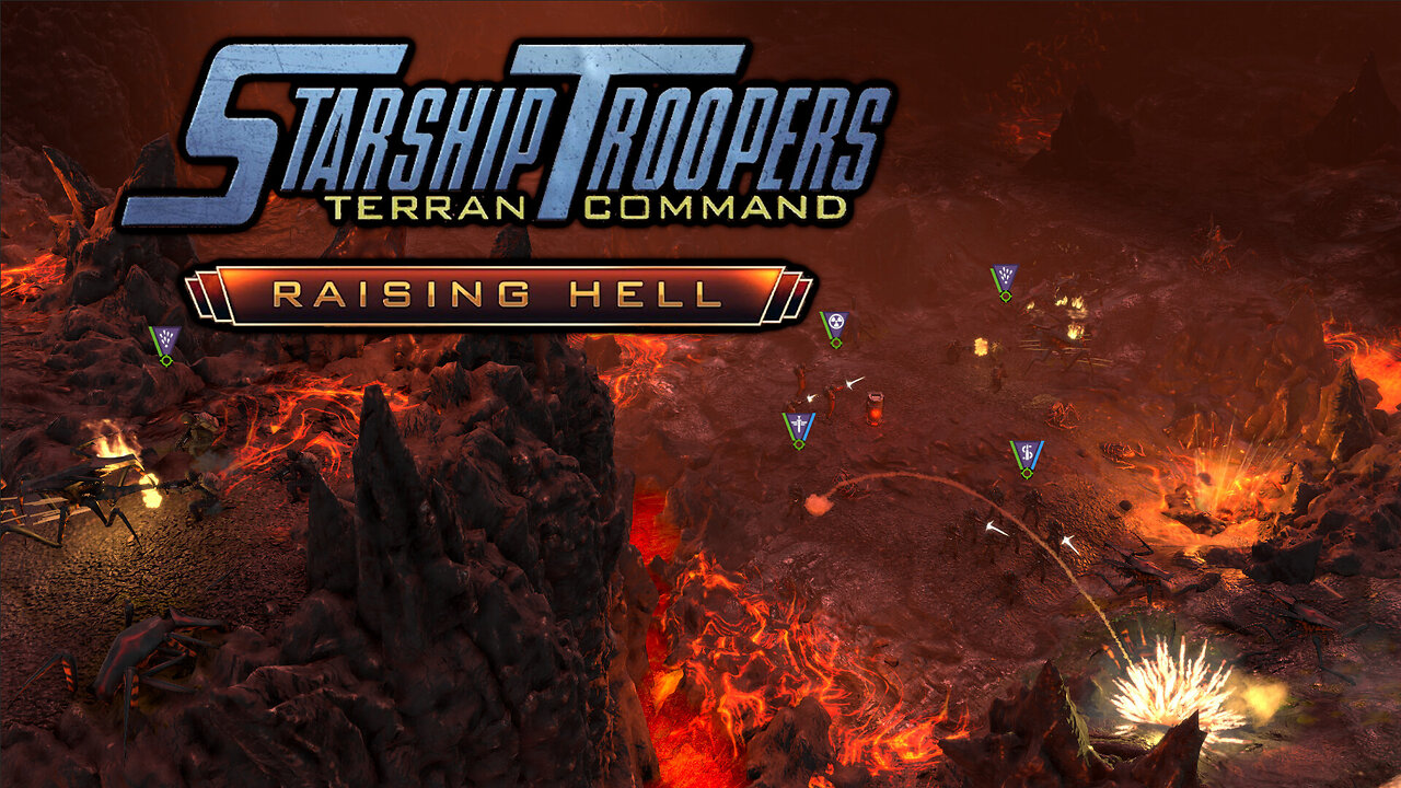 RAISING HELL DLC Challenge 2 | Starship Troopers Terran Command