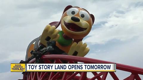 Toy Story Land opens Saturday at Disney World