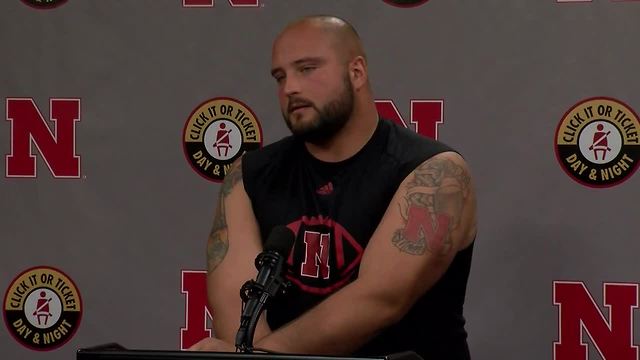 Nebraska football preseason press conference: Tanner Farmer