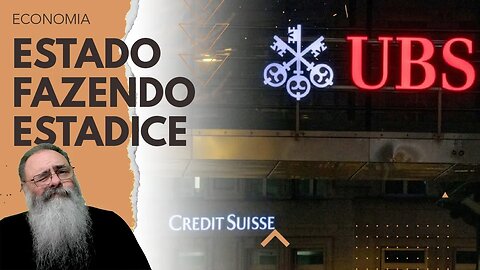 OPERAÇÃO do GOVERNO SUIÇO para SALVAR CREDIT SUISSE pode COLOCAR TODOS os DEMAIS BANCOS em RISCO