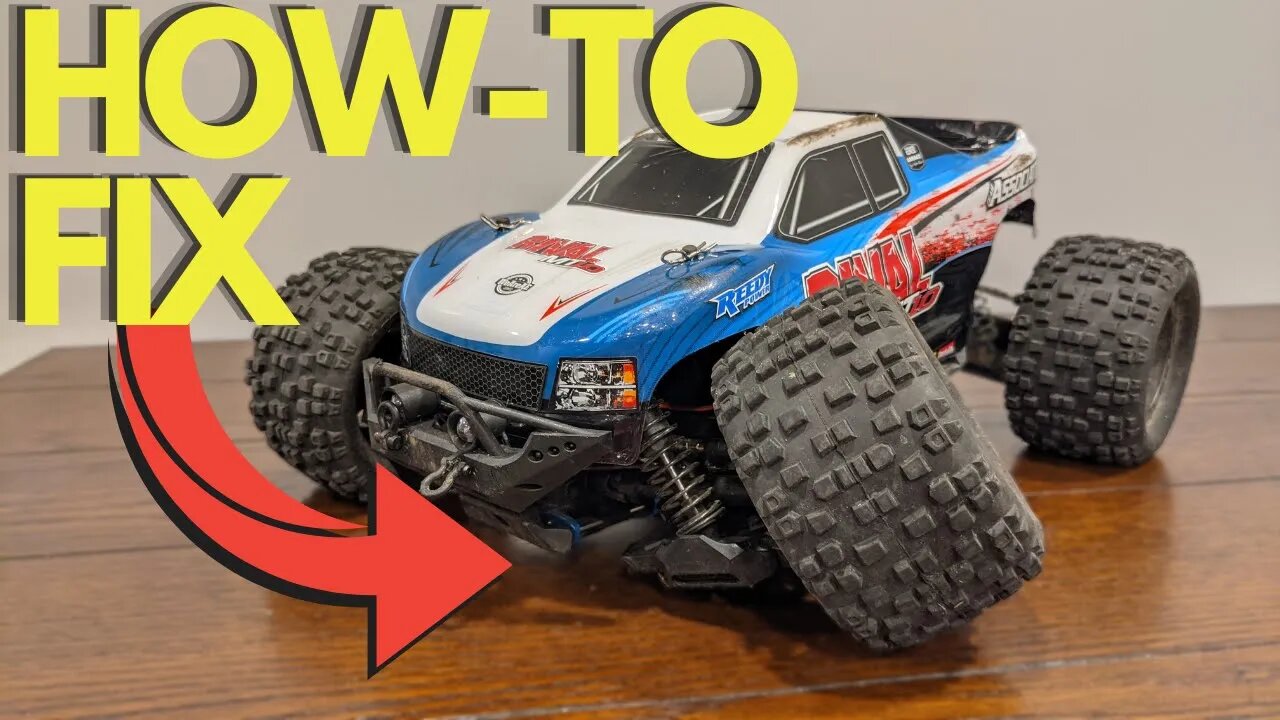 Team Associated Rival MT10 Suspension Arm Replacement HOW-TO