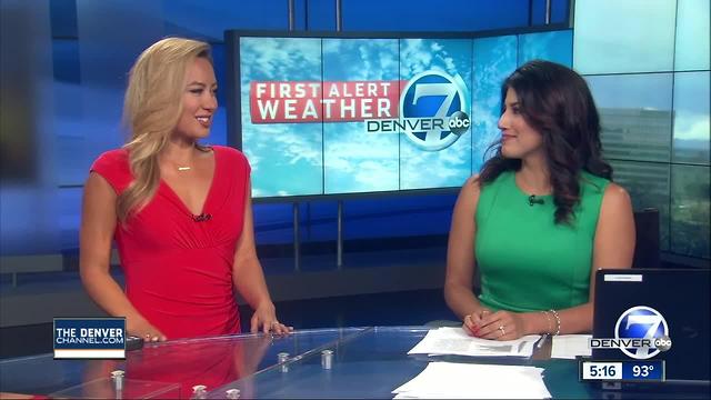 Sunshine and hotter weather through Monday